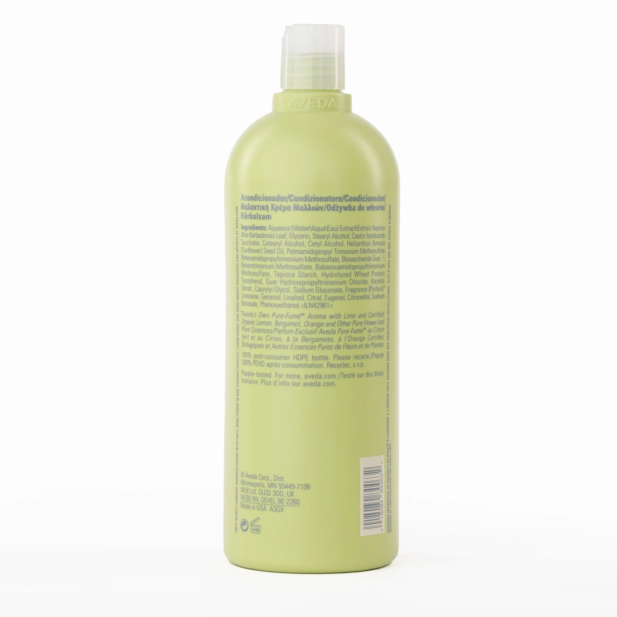 Aveda Be Curly Conditioner 1L bottle for curl definition and frizz control
