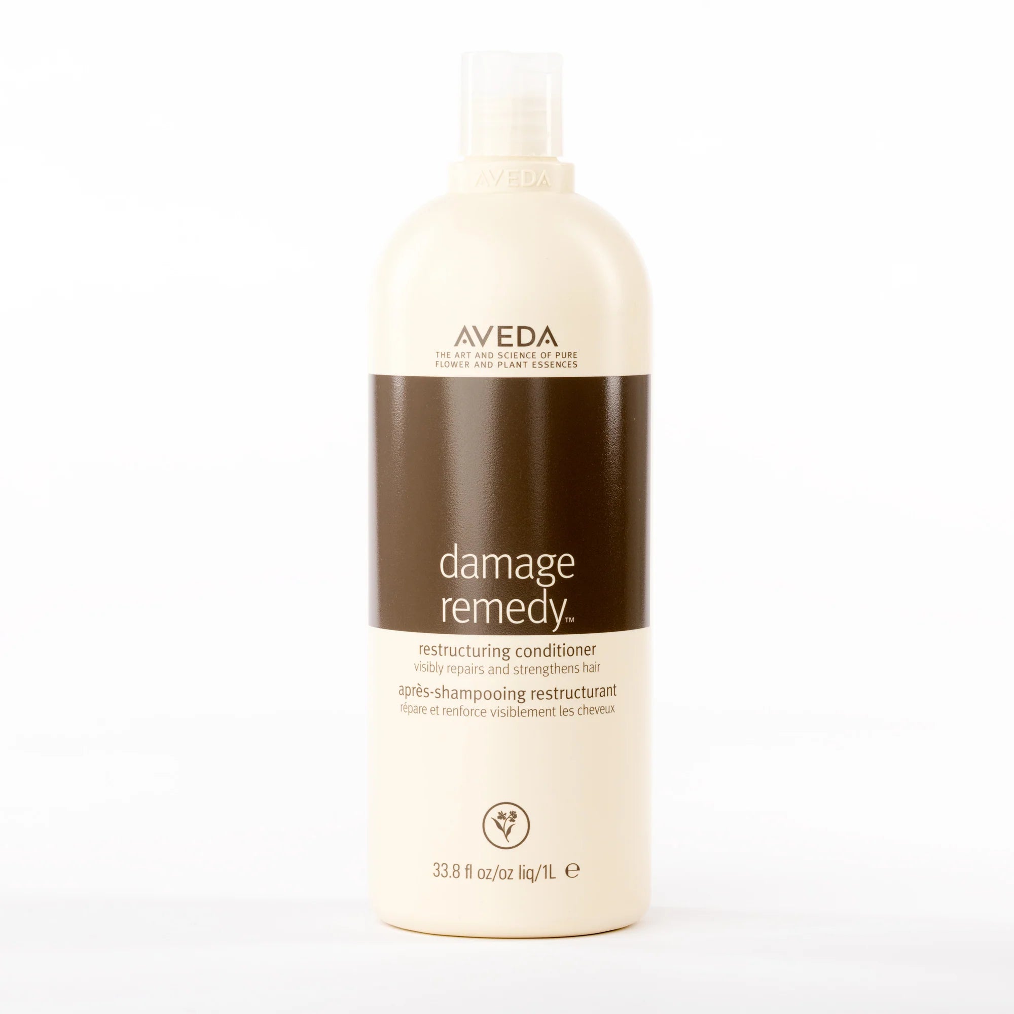 Aveda Damage Remedy Restructuring Conditioner 1 litre professional size with quinoa protein