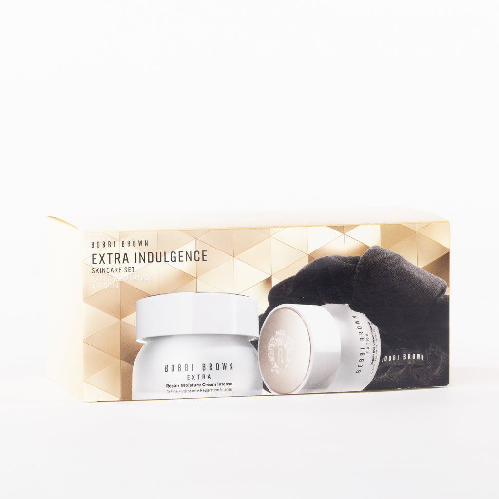 Bobbi Brown Extra Repair intensive skincare gift set featuring two luxury moisturisers and headband