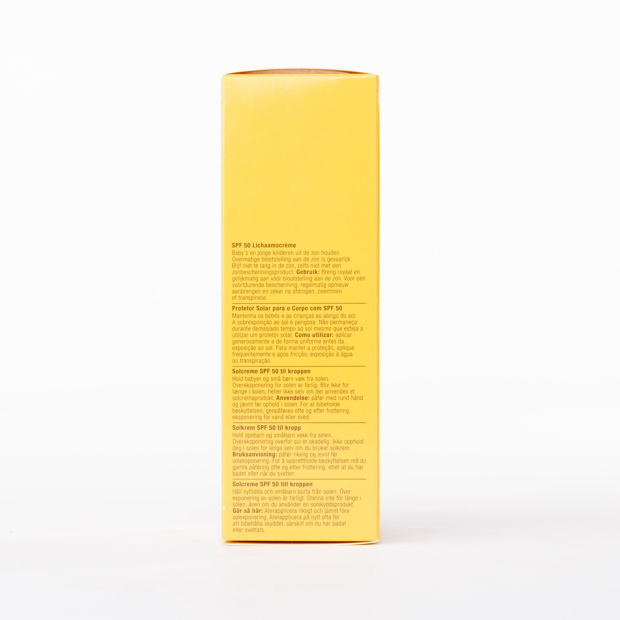 Body Cream SPF50 detail