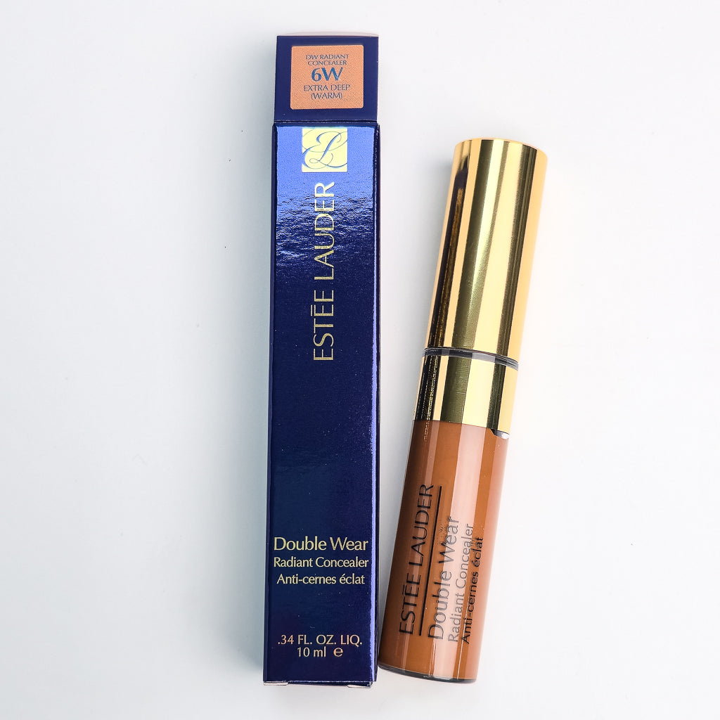 Estée Lauder Double Wear Radiant Concealer 6W Extra Deep full-coverage concealer tube front view