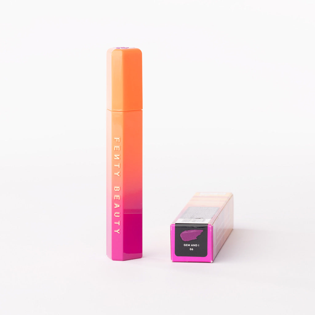 Fenty Beauty Poutsicle Hydrating Lip Stain in '06 Gem and I' – Cool Berry Mauve – 6.5ml