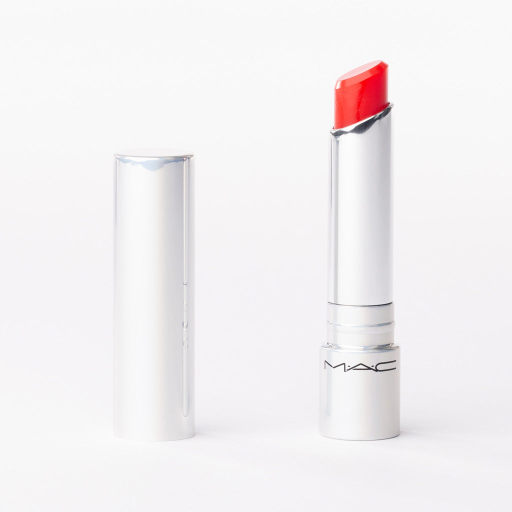 MAC Glow Play Tendertalk Lip Balm in '460 Serve' – Glossy Cool Red Tint – 3.14g