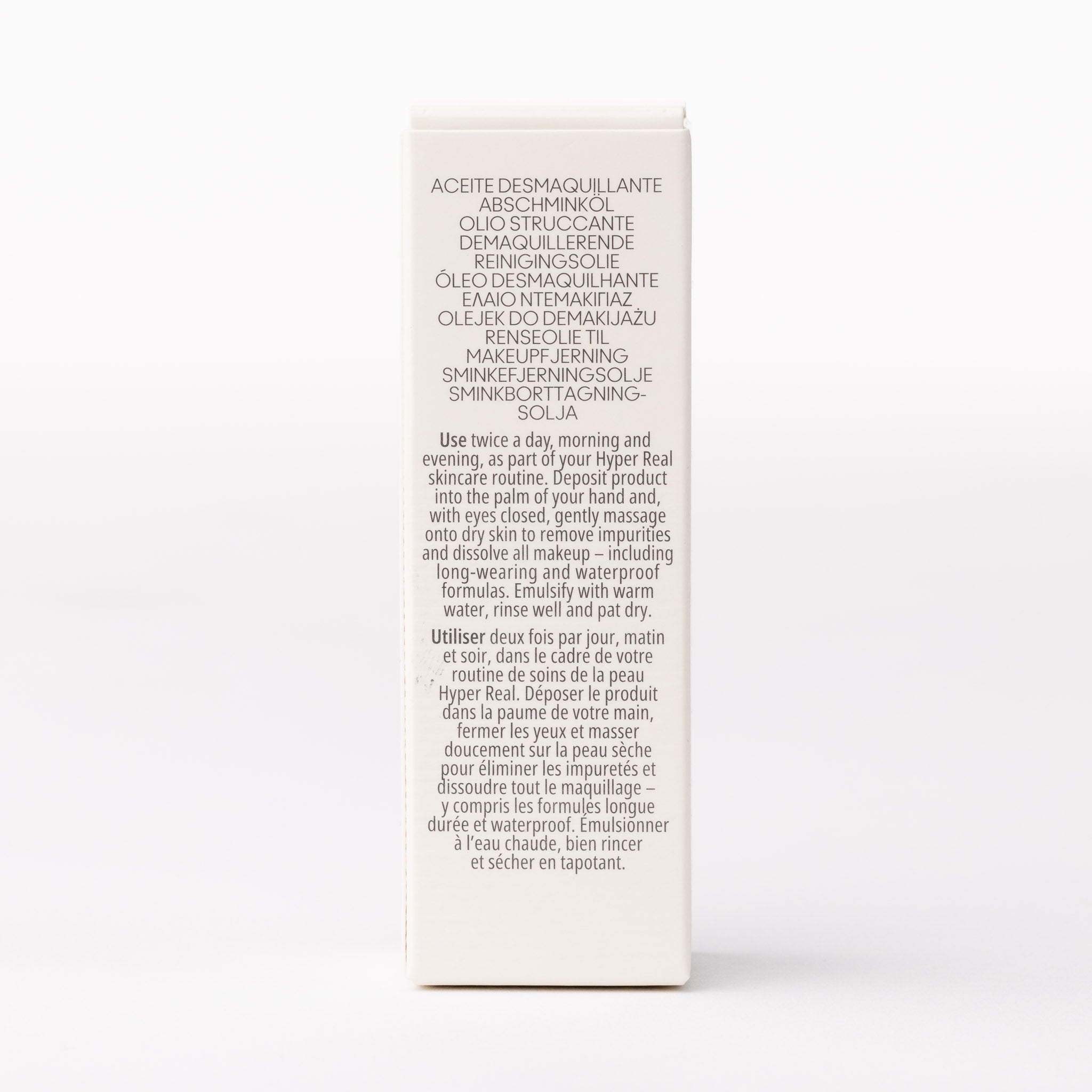 Hyper Real Fresh Canvas Cleansing Oil detail