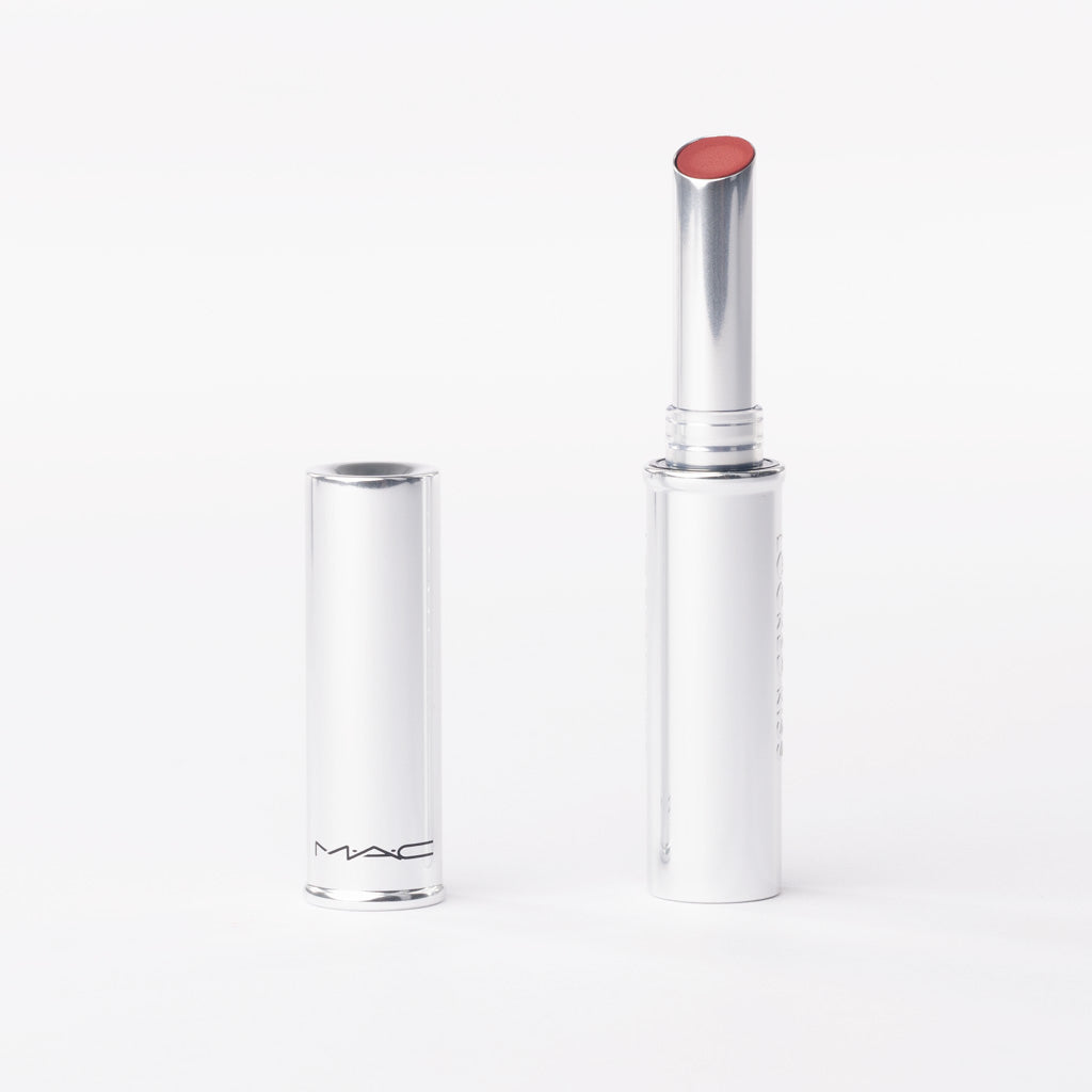 MAC Locked Kiss 24HR Lipstick in '99 Extra Chilli' – Spicy Orange-Red – 1.8g