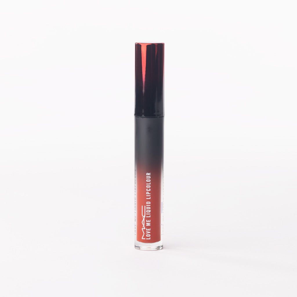 MAC Love Me Liquid Lipcolour in '481 Deify Me' – Deep Cool Plum Satin – 3.1ml