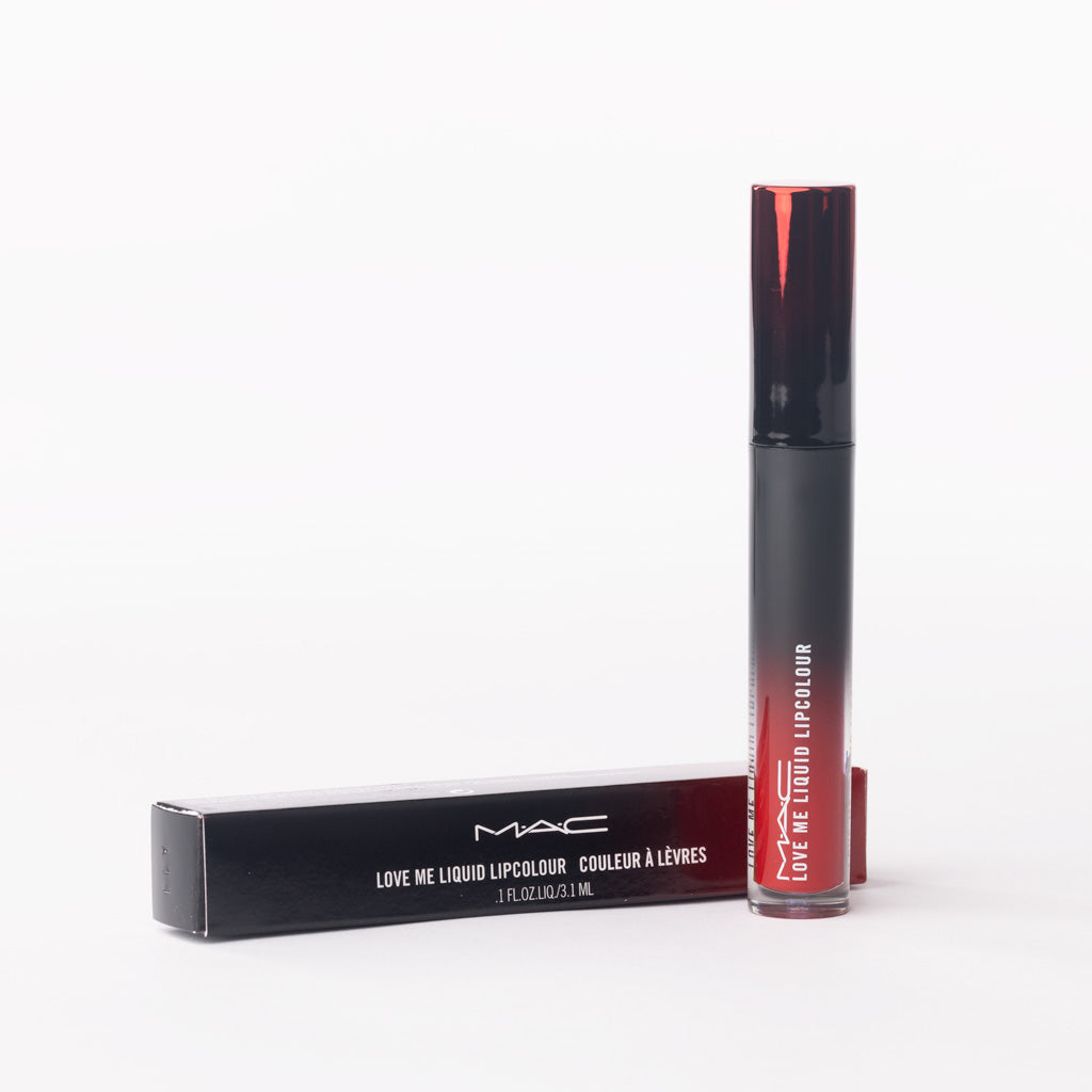 MAC Love Me Liquid Lipcolour in '495 Adore Me' – Warm Muted Coral – 3.1ml