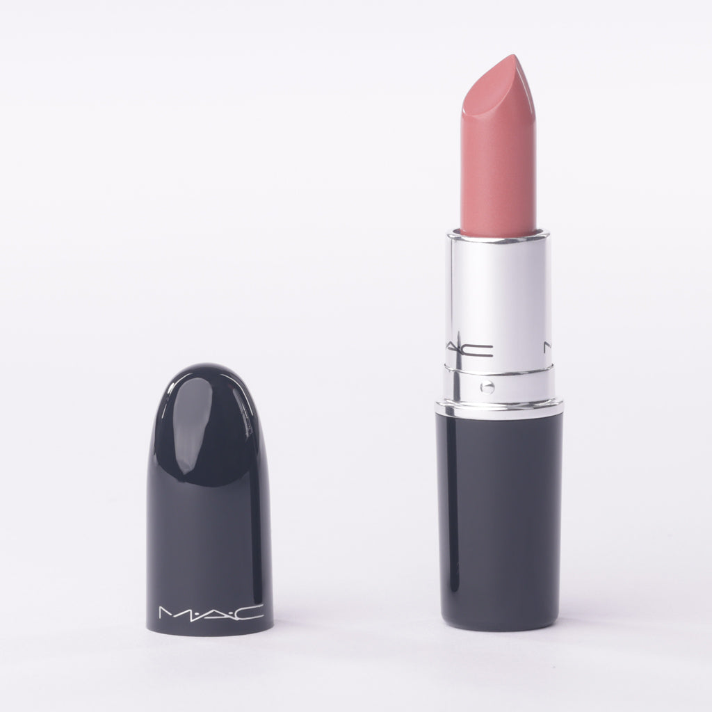 MAC Lustreglass Lipstick in '558 Can You Tell?' – Light Rosy Coral – 3g