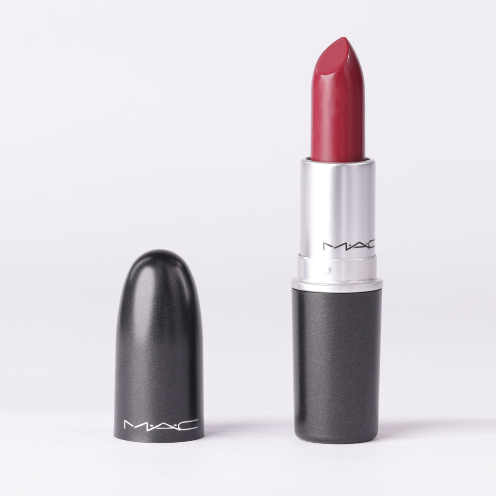 MAC Matte Lipstick in '630 D for Danger' – Bold Cranberry Red Matte – 3g