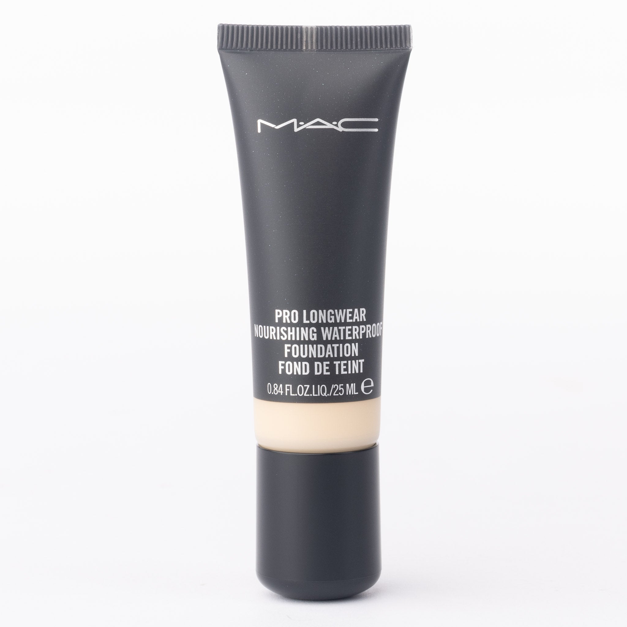 MAC Pro Longwear Nourishing Waterproof Foundation NC13 25ml tube front view on white background