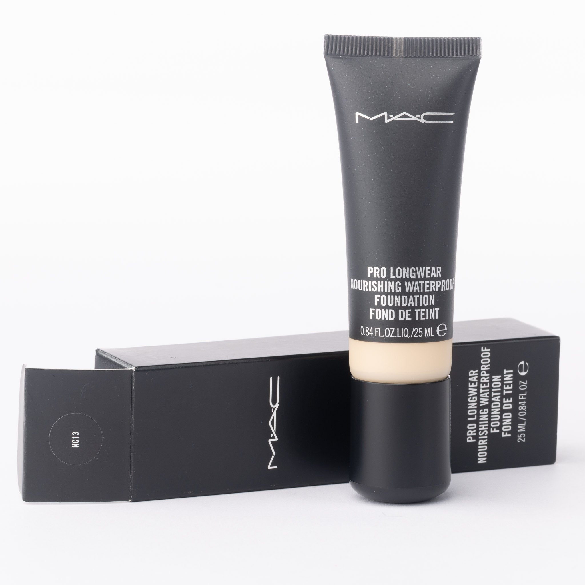 MAC waterproof liquid foundation NC13 25ml full coverage for fair to light skin tones