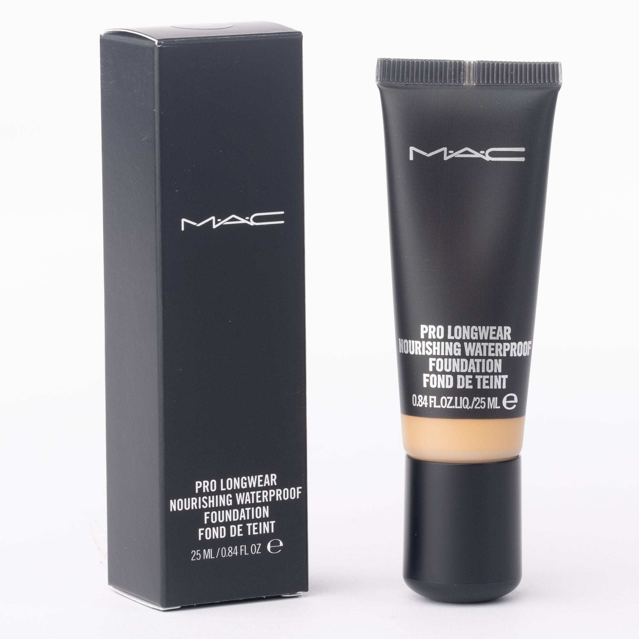 MAC Pro Longwear Nourishing Waterproof Foundation shade NC44 packaging detail