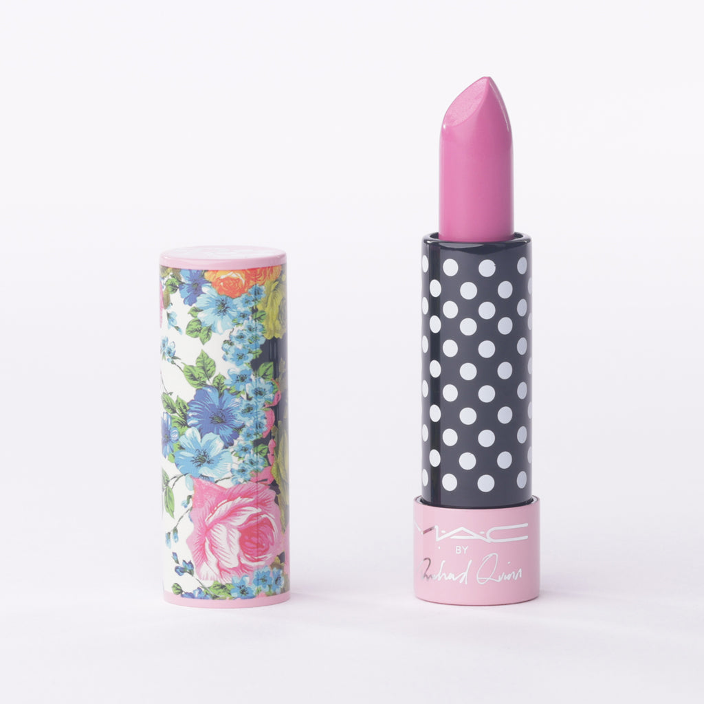 MAC by Richard Quinn Matte Lipstick in 'Mega Magenta' – Bold Fuchsia Magenta Matte – 3.9g