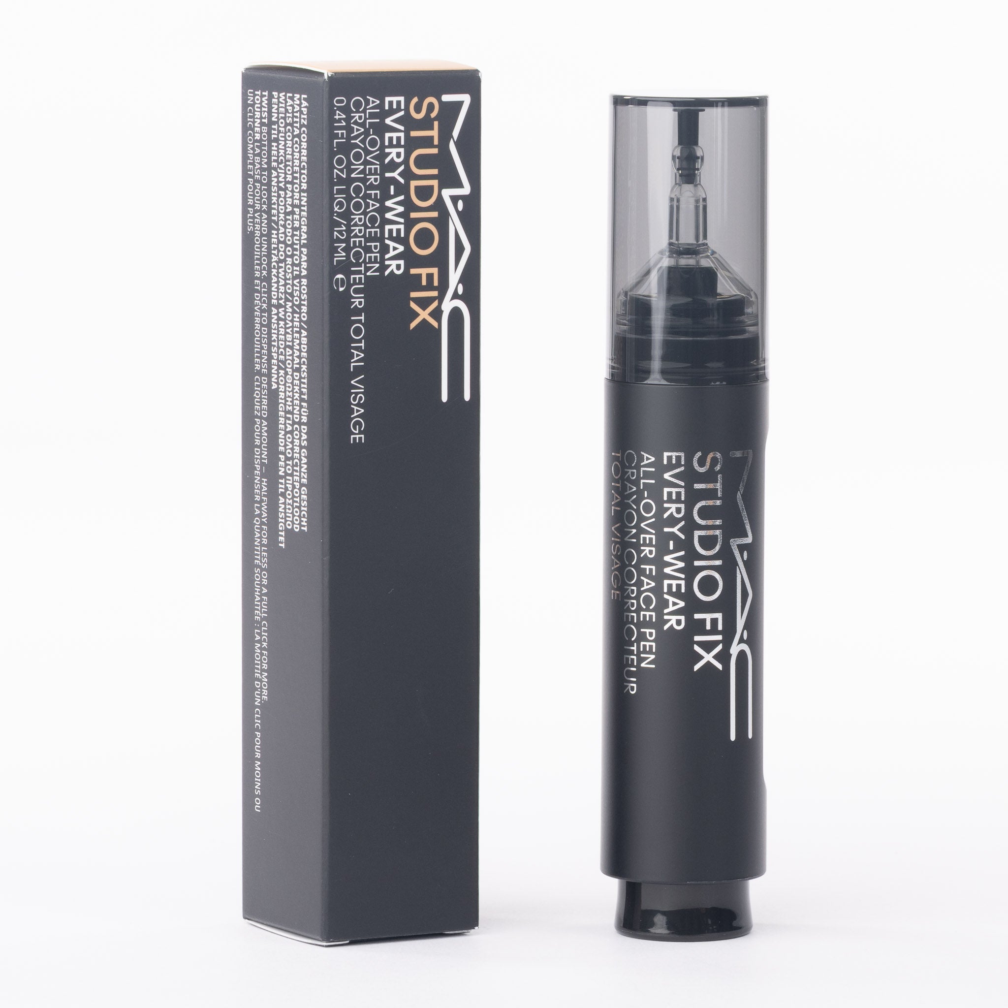 MAC Studio Fix Every-Wear Face Pen NC35 packaging with shade swatch detail