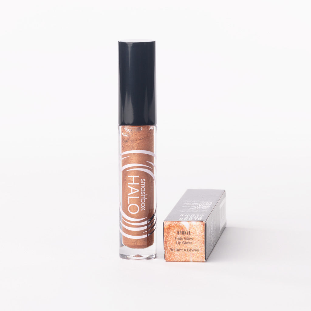 Smashbox Halo Glow Lip Gloss in 'Bronze' – Hydrating Gloss with Radiant Finish – 4ml