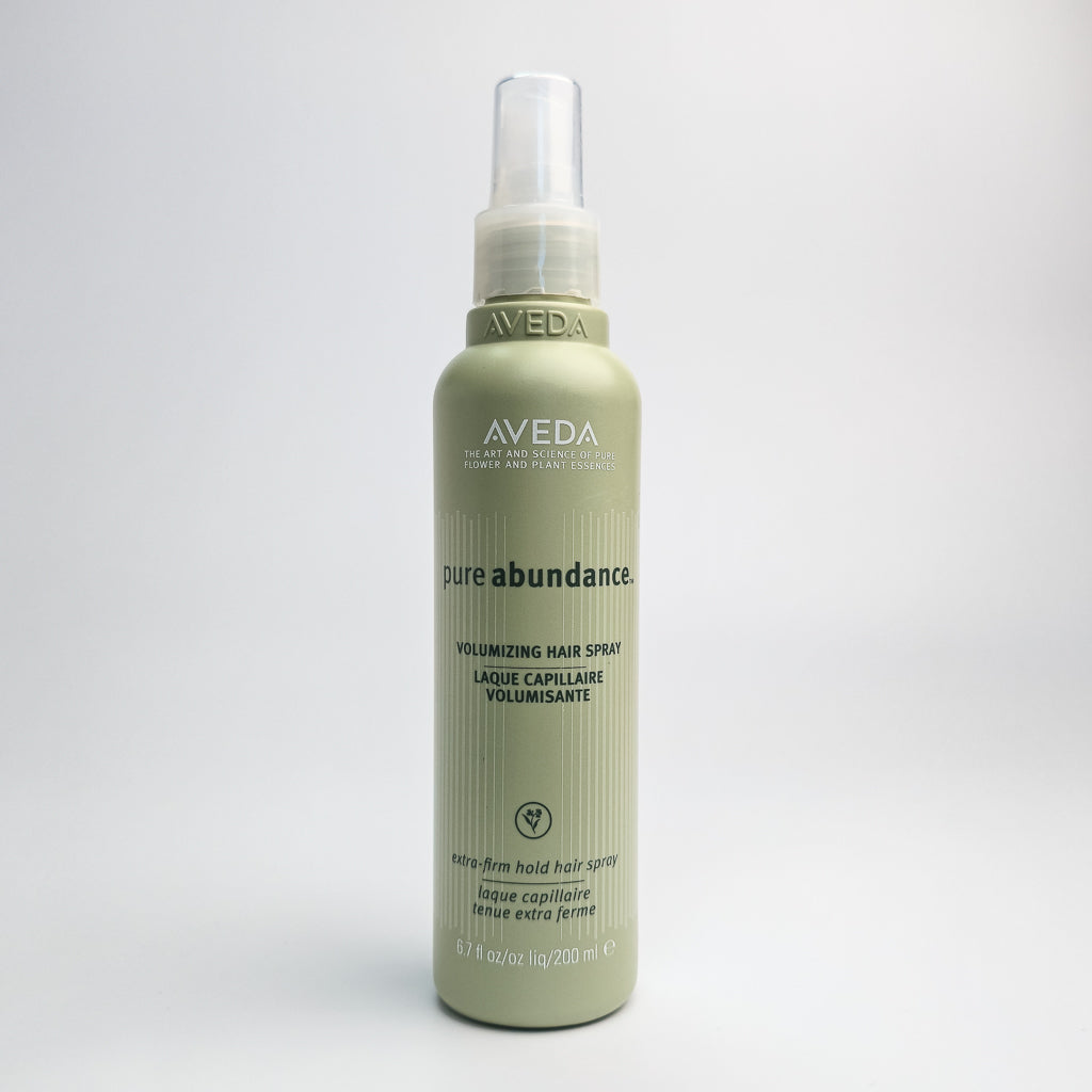 Aveda Pure Abundance extra-firm hold volumising hair spray for fine hair