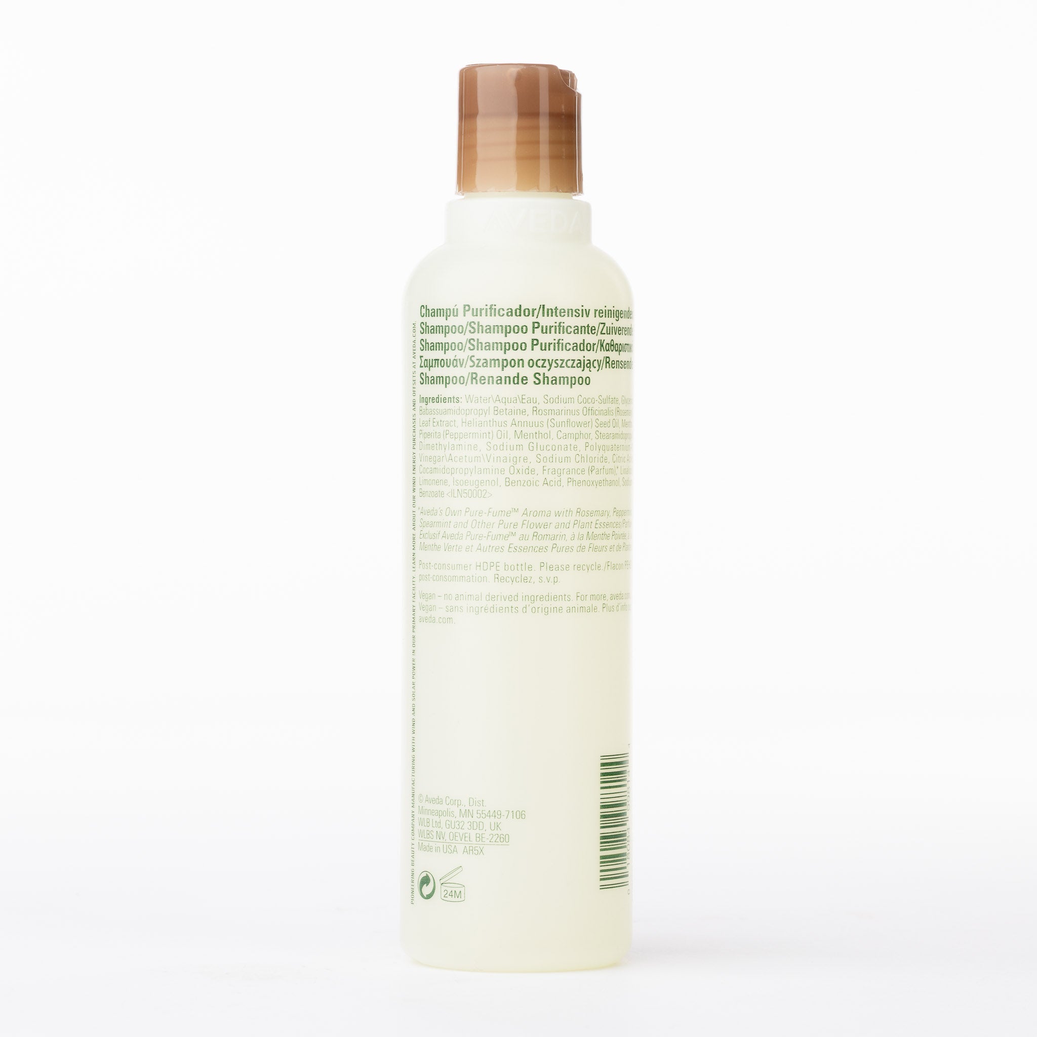 Rosemary Mint Purifying Shampoo detail