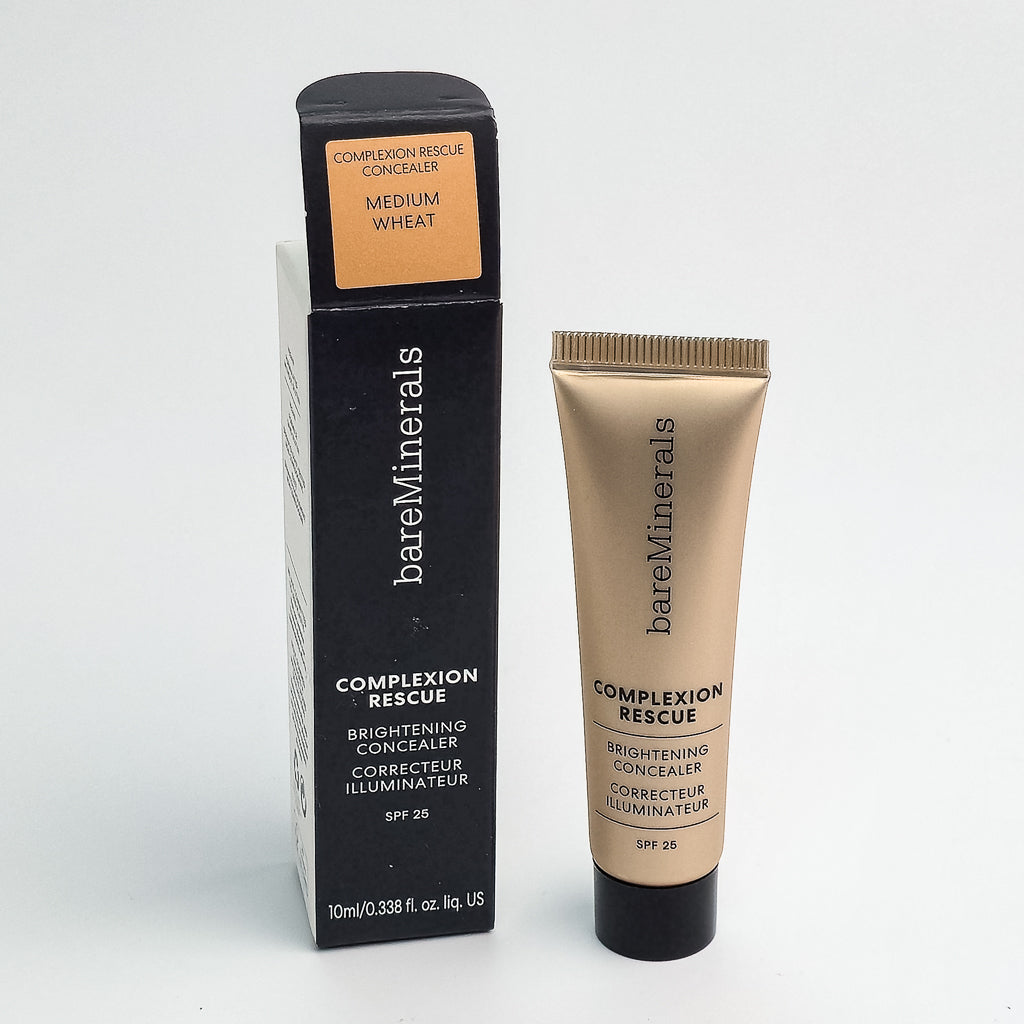 bareMinerals Complexion Rescue Brightening Concealer SPF25 tube on white background