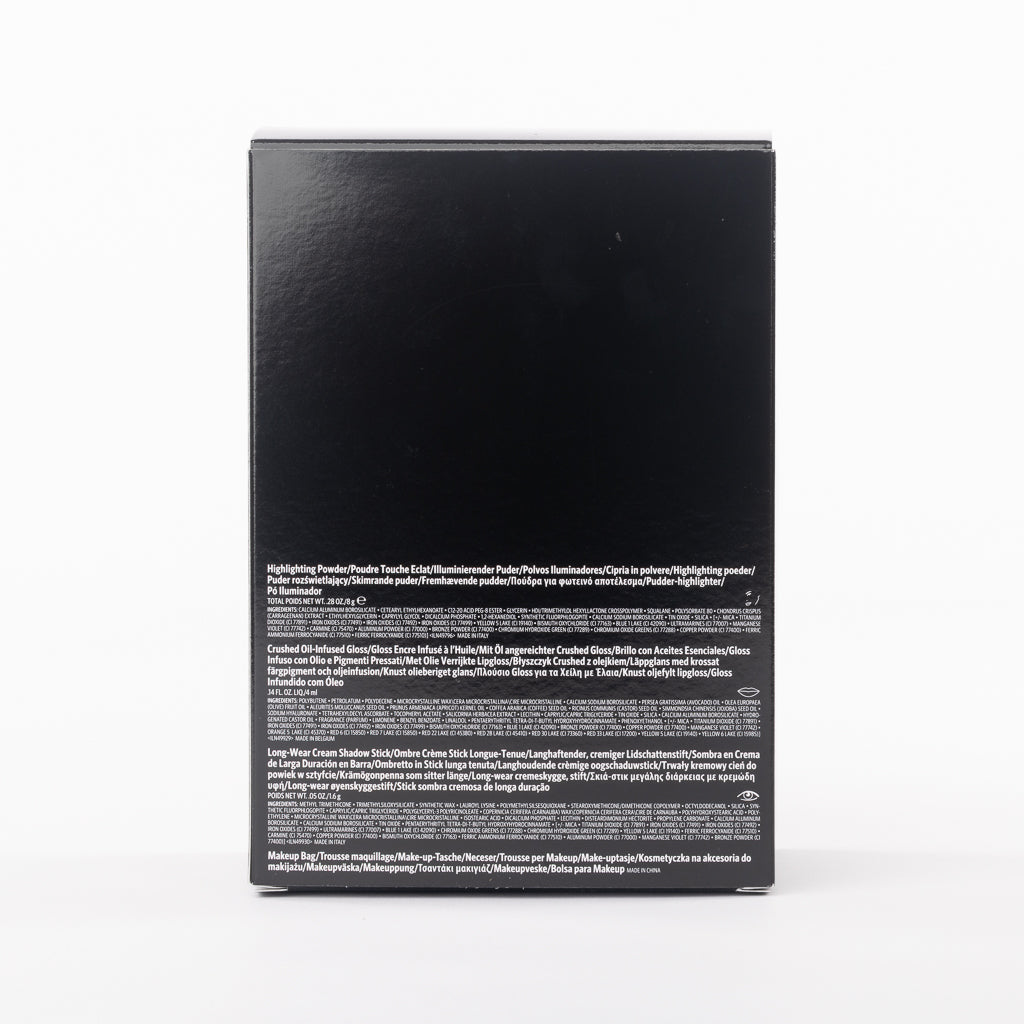Bobbi Brown glow makeup gift set with highlighting powder and oil-infused gloss