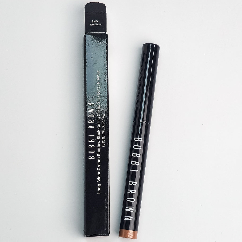 Bobbi Brown Long Wear Cream Shadow Stick collection featuring eight shades on a white background
