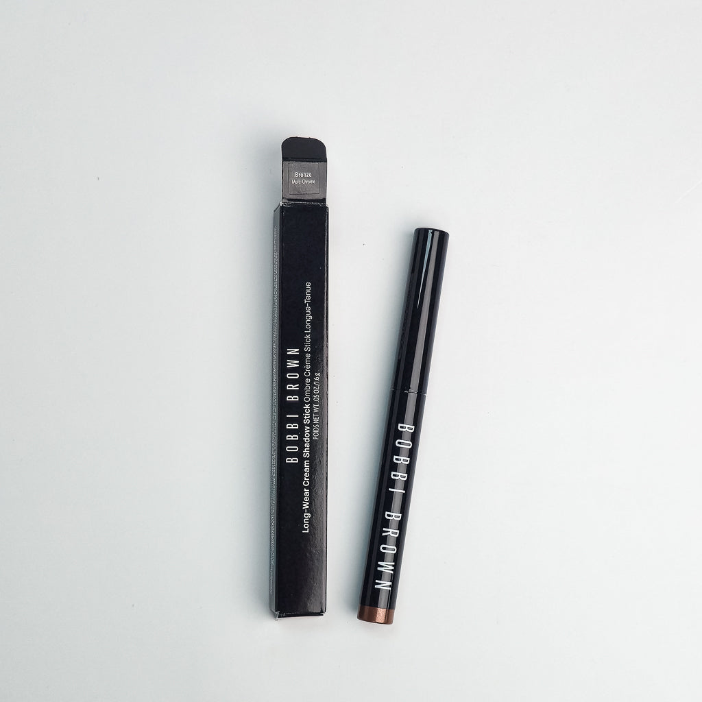 Bobbi Brown Long Wear Cream Shadow Stick twist-up crayon close-up showing creamy texture