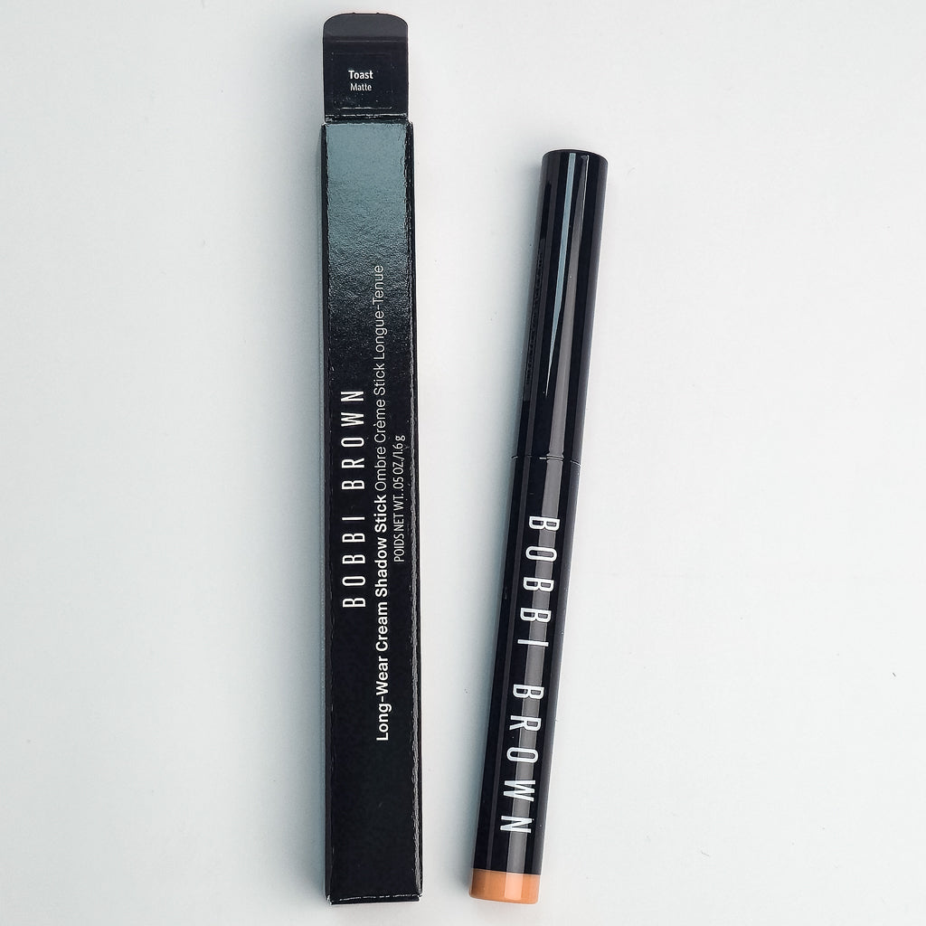 Bobbi Brown Long-Wear Cream Shadow Stick in Toast Matte neutral everyday eyeshadow shade