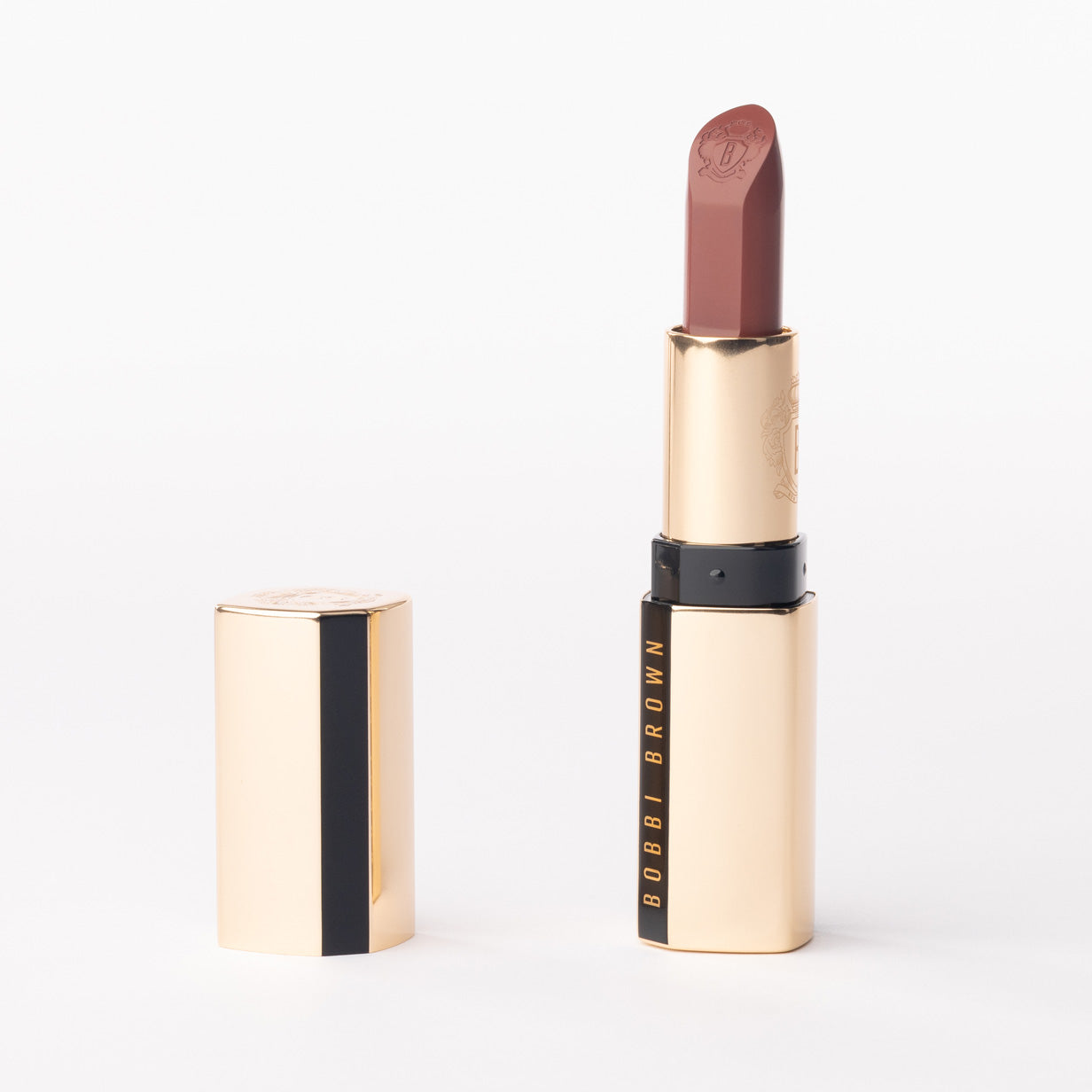 Bobbi Brown Luxe Lipstick in '366 Burnt Rose' – Muted Rose Pink – 3.5g
