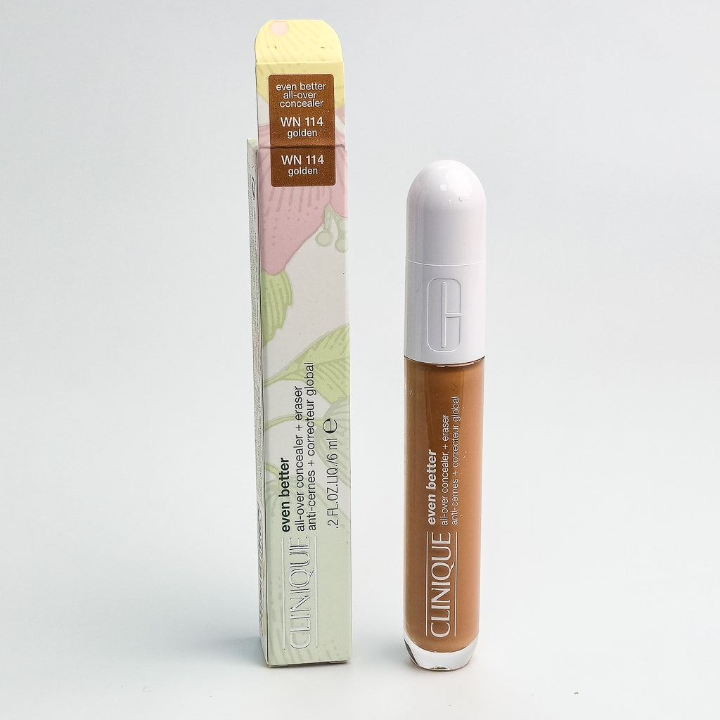 Clinique Even Better Concealer WN 114 Golden tube and packaging front view