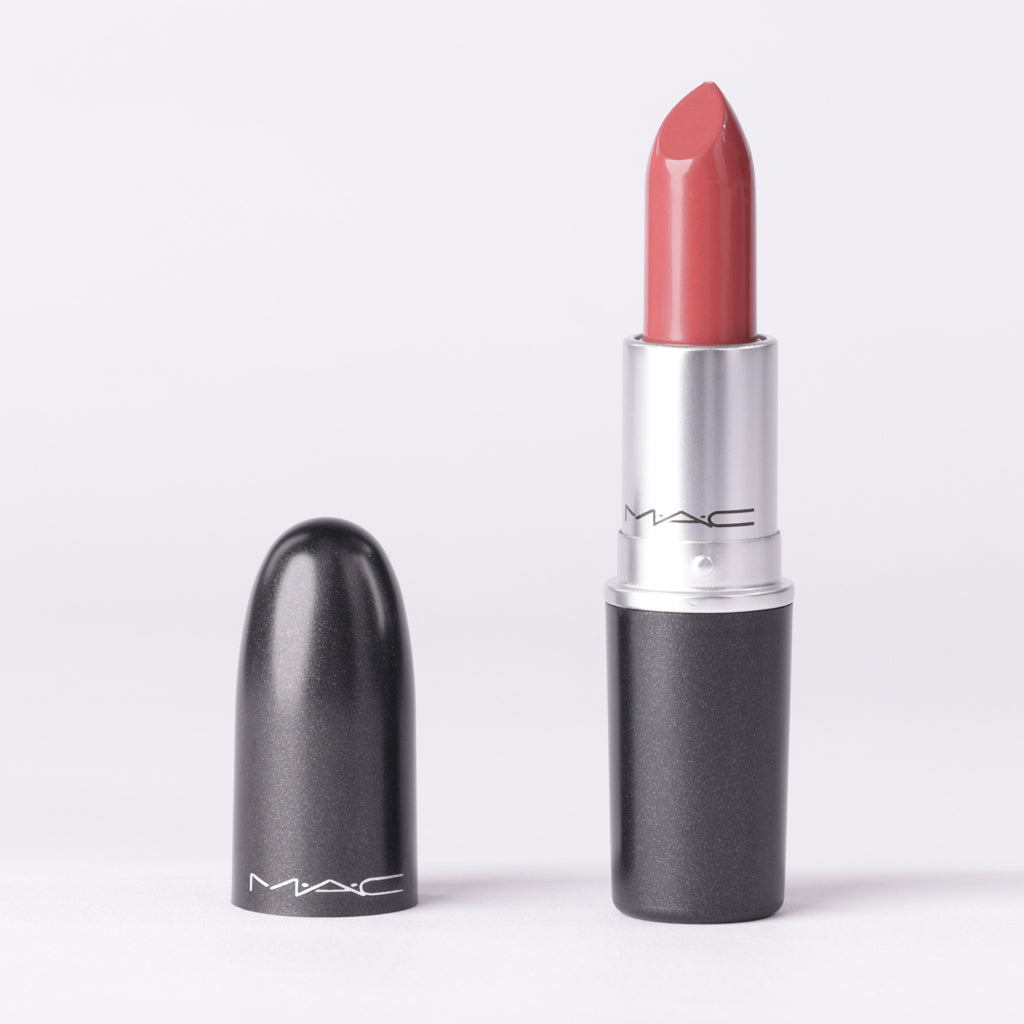 MAC Amplified Crème Lipstick in '102 Brick-O-La' – Mid-Tone Berry with Amplified Finish – 3g