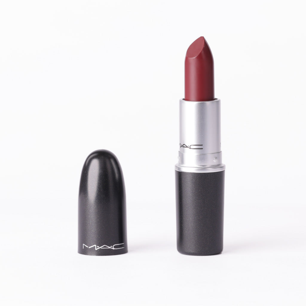 MAC Matte Lipstick in '603 Diva' – Deep Burgundy with Red Undertones – 3g