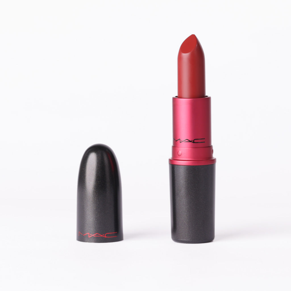 MAC Matte Lipstick in '618 Viva Glam I' – Brick Red with Matte Finish – 3g