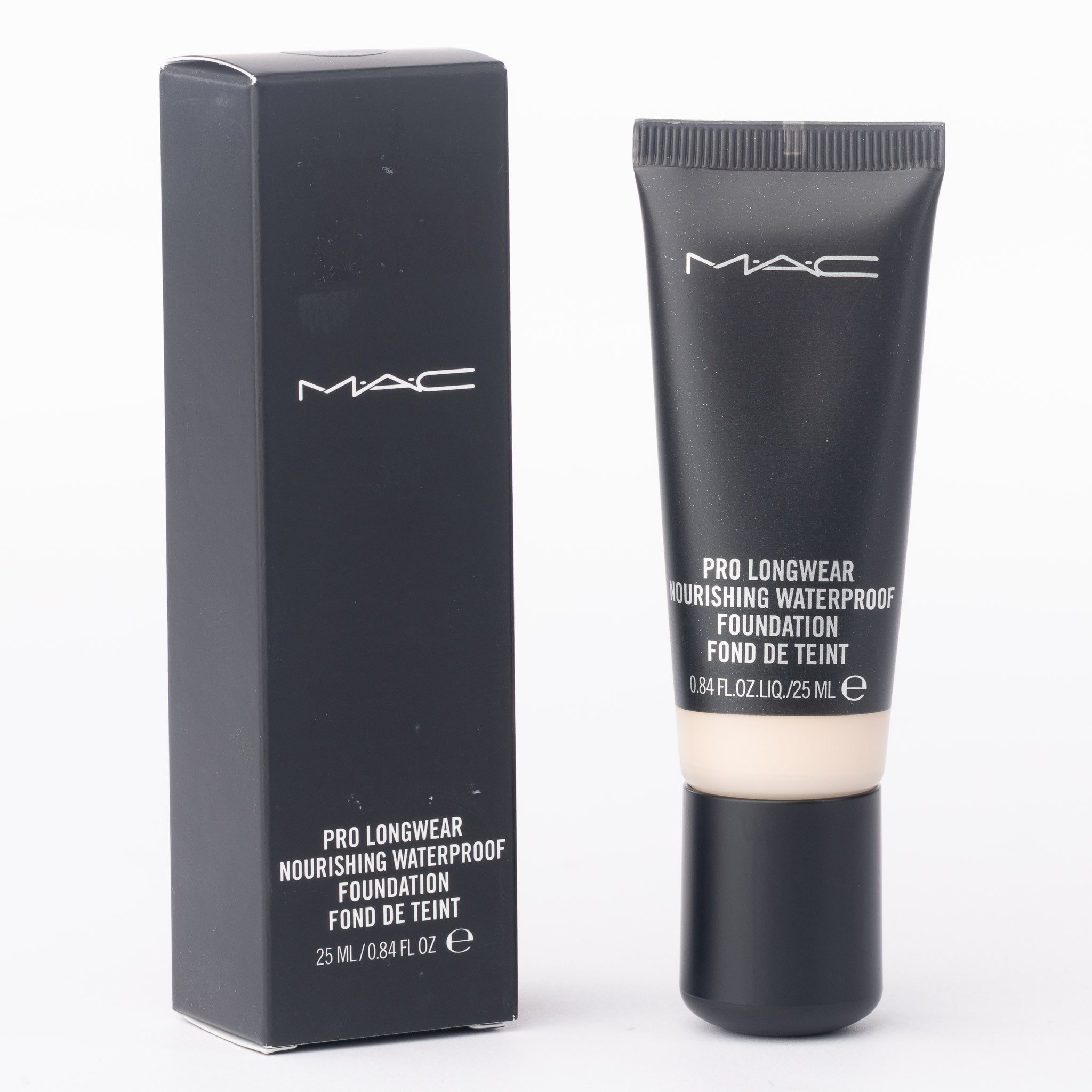 MAC Pro Longwear Nourishing Waterproof Foundation shade NW13 front packaging view