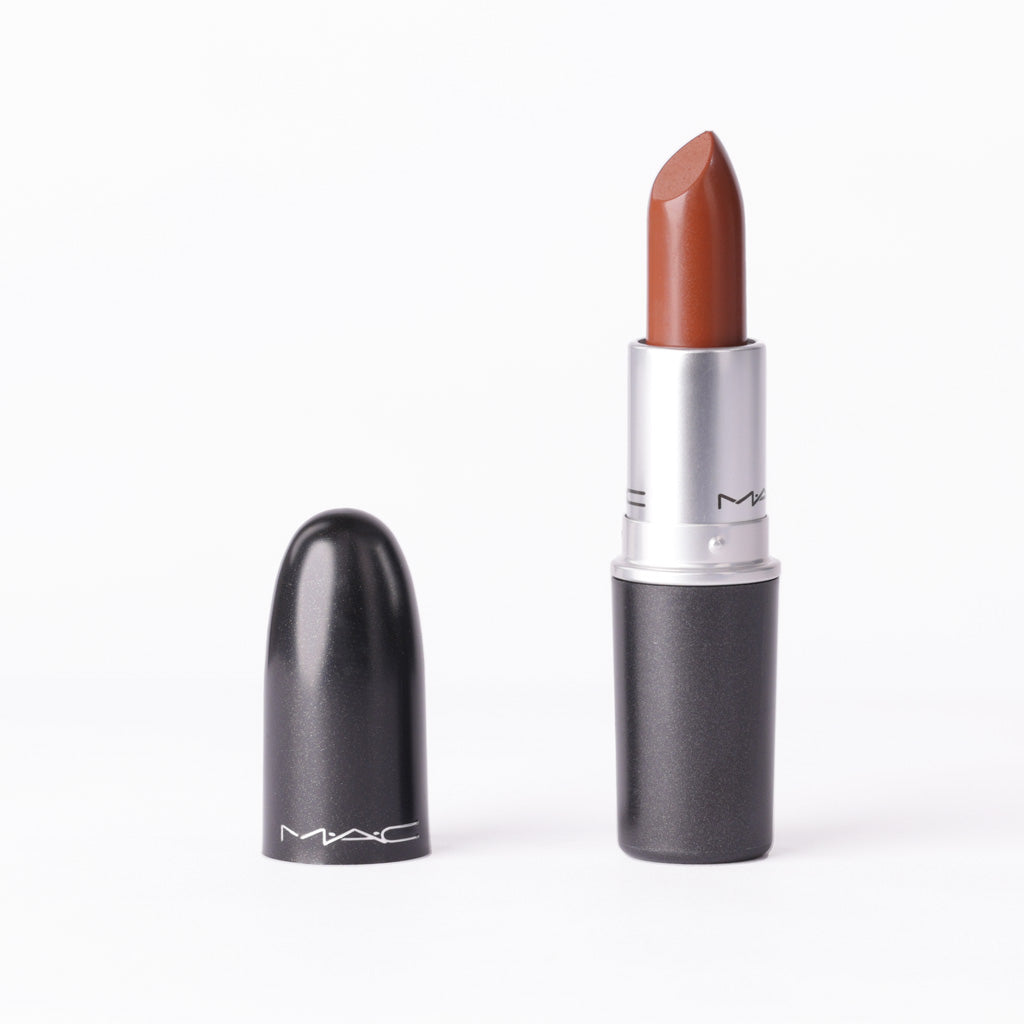 MAC Satin Lipstick in '817 Photo' – Golden Brown with Satin Finish – 3g