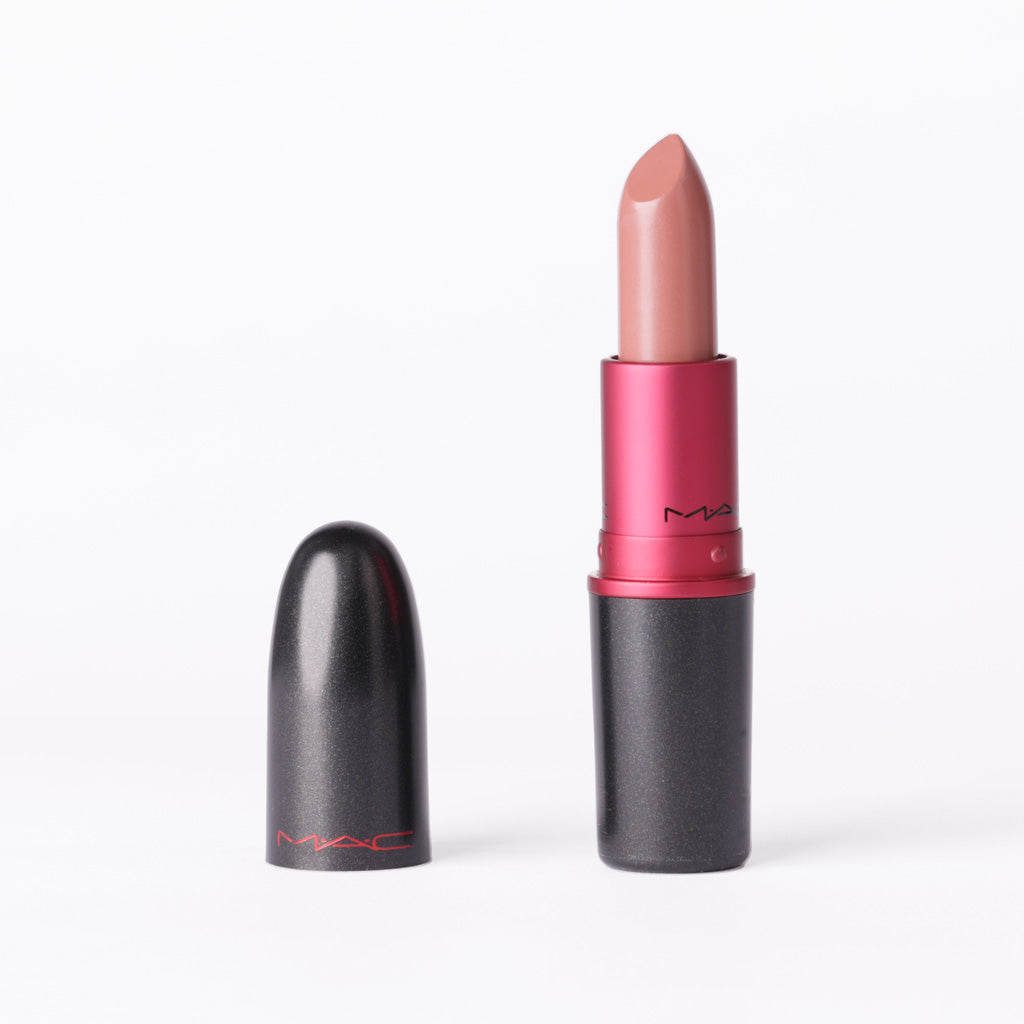 MAC Satin Lipstick in '826 Viva Glam II' – Mauve Nude with Satin Finish – 3g