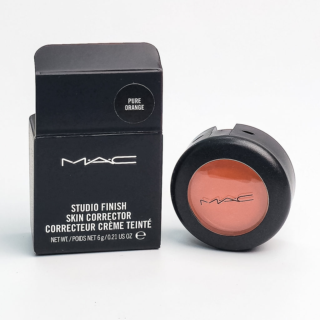 MAC colour correcting cream in Pure Orange shade - professional concealer pan