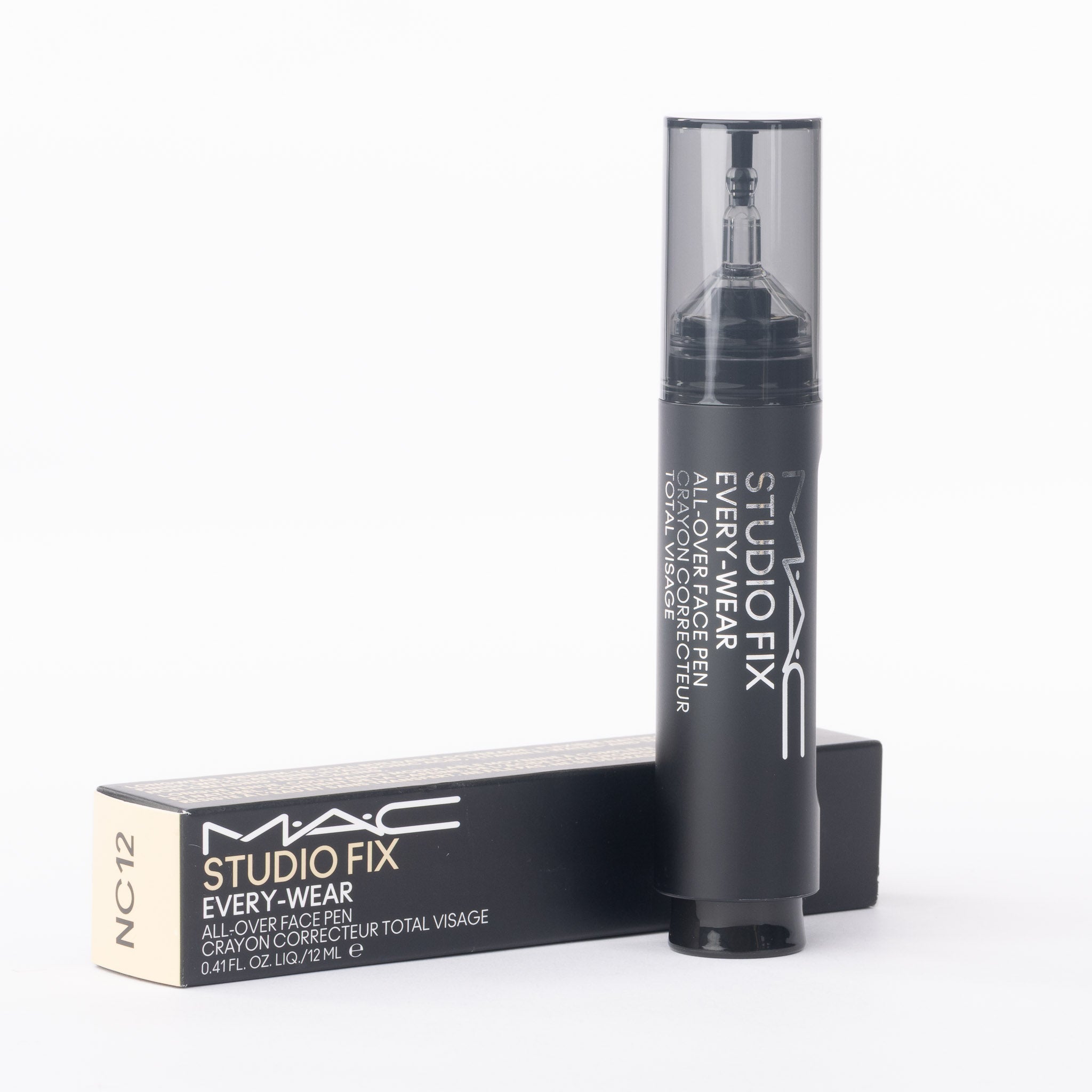 MAC Studio Fix Every-Wear Face Pen NC12 packaging front view with shade label