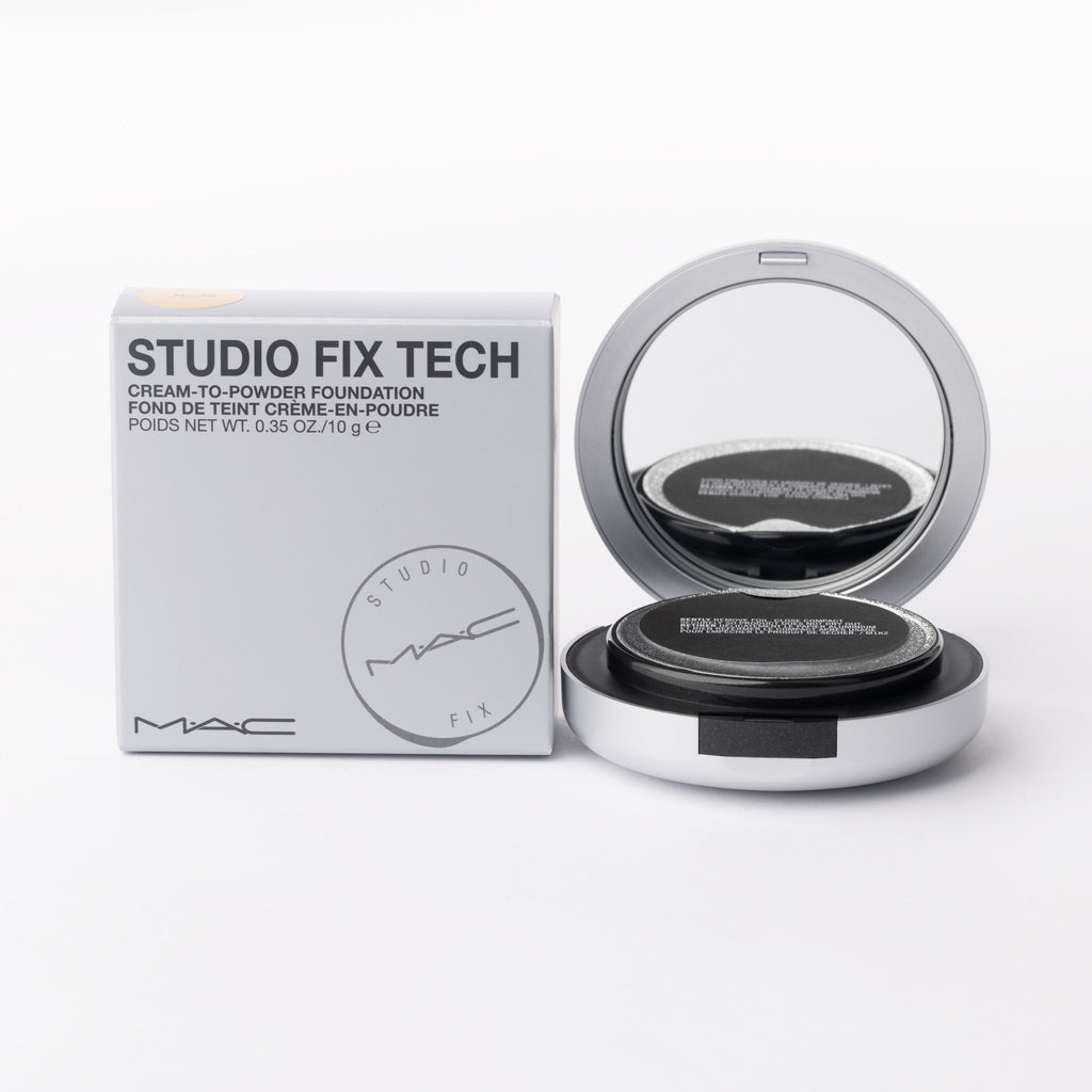 MAC Studio Fix Tech Cream-to-Powder Foundation in 'NC35' – Warm Medium Golden – 10g