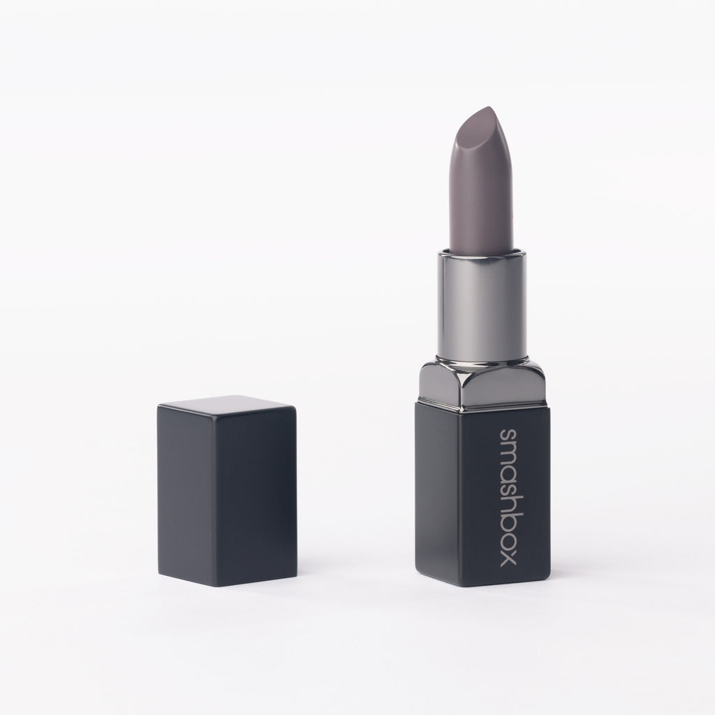 Smashbox Be Legendary Lipstick in 'Punked Matte' – Dark Grey Purple Nude – 3g