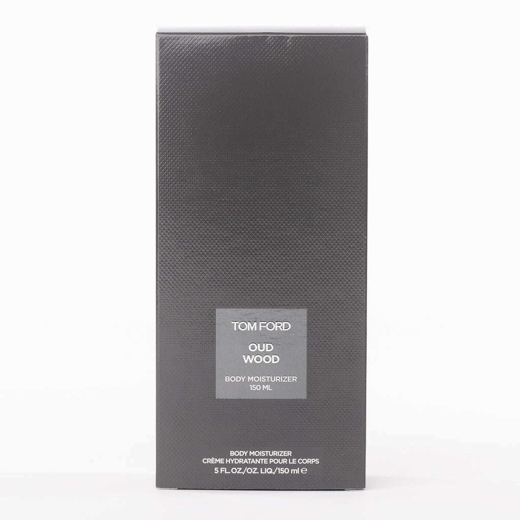 Tom Ford Oud Wood Body Moisturiser luxury body cream packaging detail
